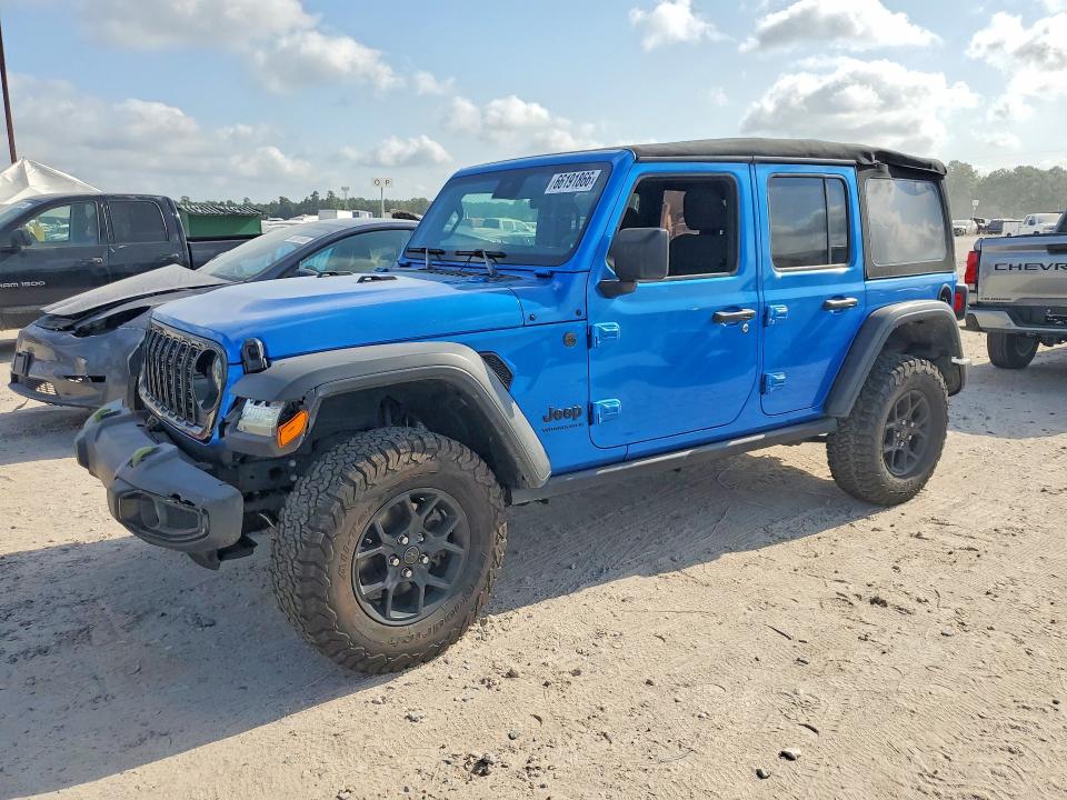 Photo 1 from auction – 2024 JEEP WRANGLER with VIN 1C4PJXDN5RW159164