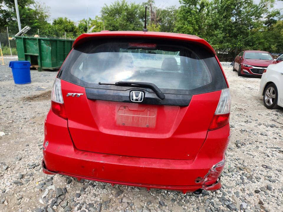 Photo 6 from auction – 2010 HONDA FIT with VIN JHMGE8H48AC040279