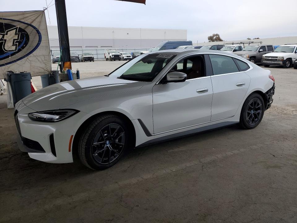 Photo 1 from auction – 2022 BMW I4 with VIN WBY73AW09NFM79881