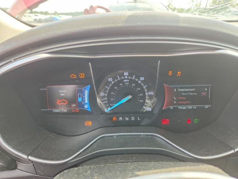 Photo 9 from auction – 2017 FORD FUSION with VIN 3FA6P0SUXHR152097