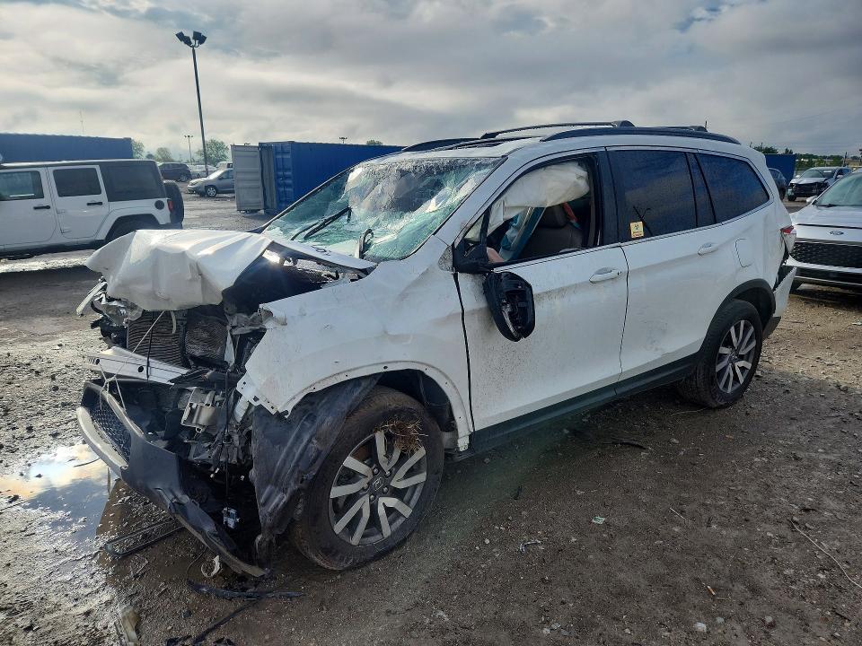 Photo 1 from auction – 2021 HONDA PILOT with VIN 5FNYF6H54MB032655