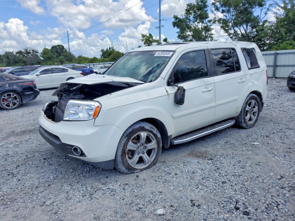 HONDA PILOT 2014 with VIN 5FNYF3H59EB017939 - Photo from auction