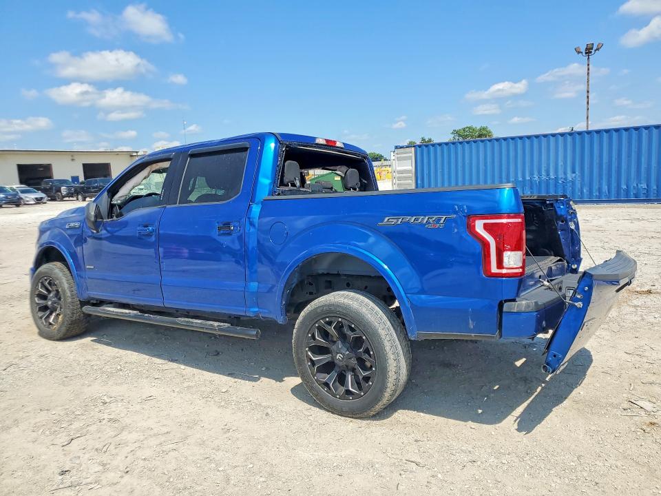 Photo 2 from auction – 2017 FORD F150 with VIN 1FTEW1EP6HFB31815