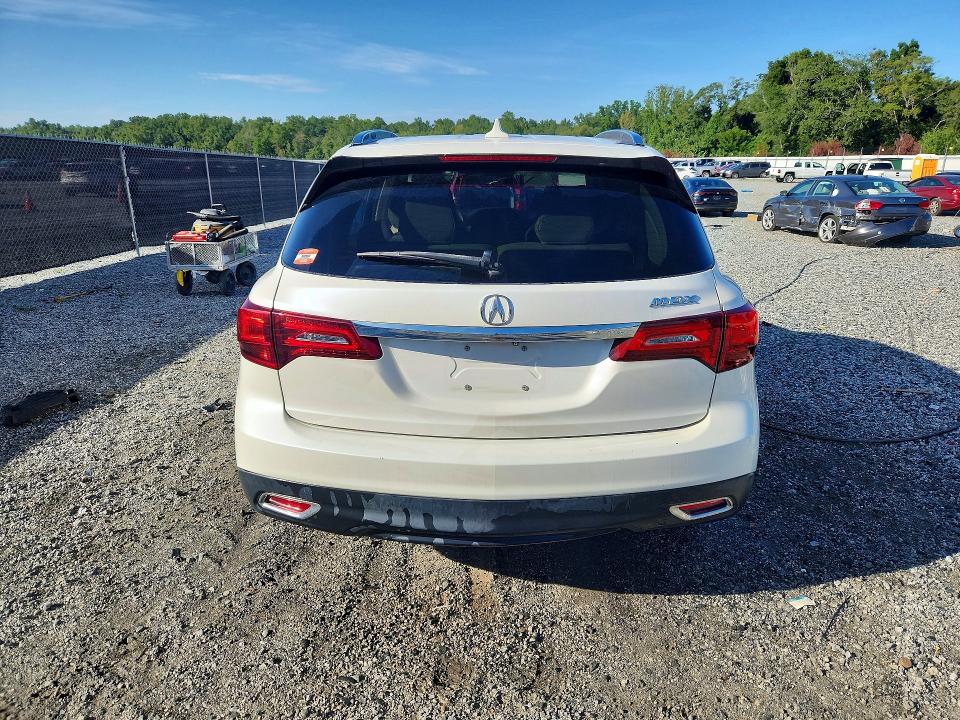 Photo 6 from auction – 2014 ACURA MDX with VIN 5FRYD3H40EB010759