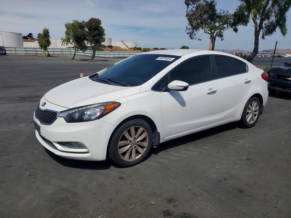 KIA FORTE 2014 with VIN KNAFX4A84E5202798 - Photo from auction