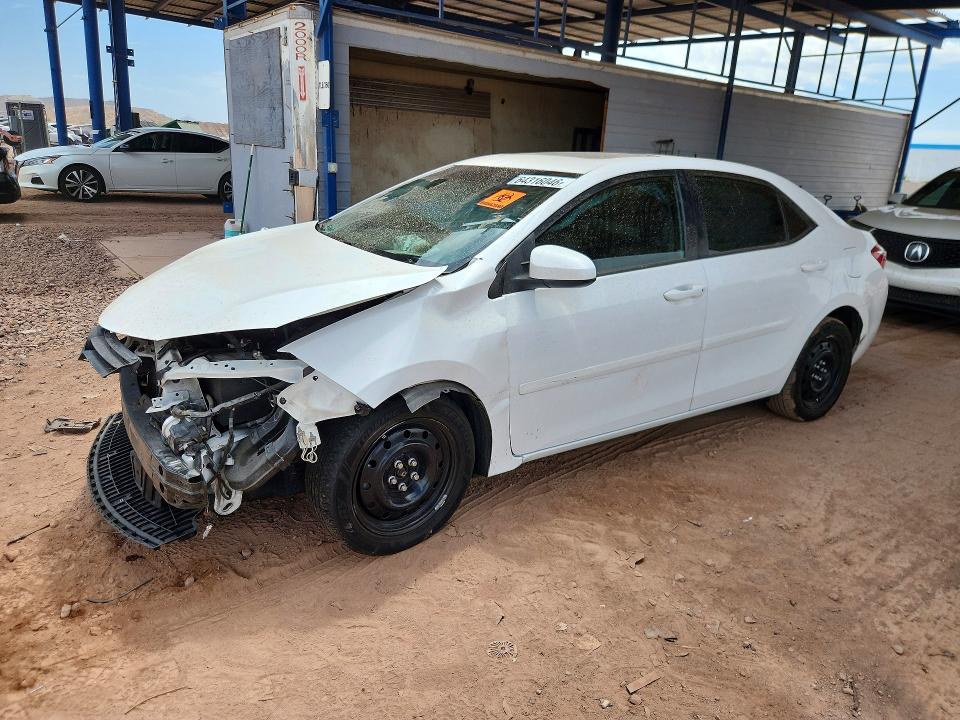 TOYOTA COROLLA 2016 with VIN 2T1BURHE7GC725936 - Photo from auction