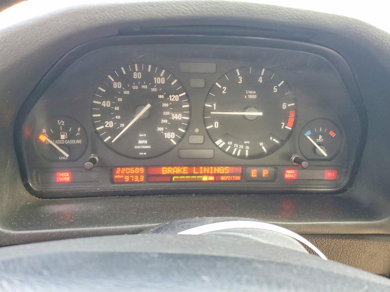 Photo 9 from auction – 1995 BMW 525 with VIN WBAHD6325SGK84398