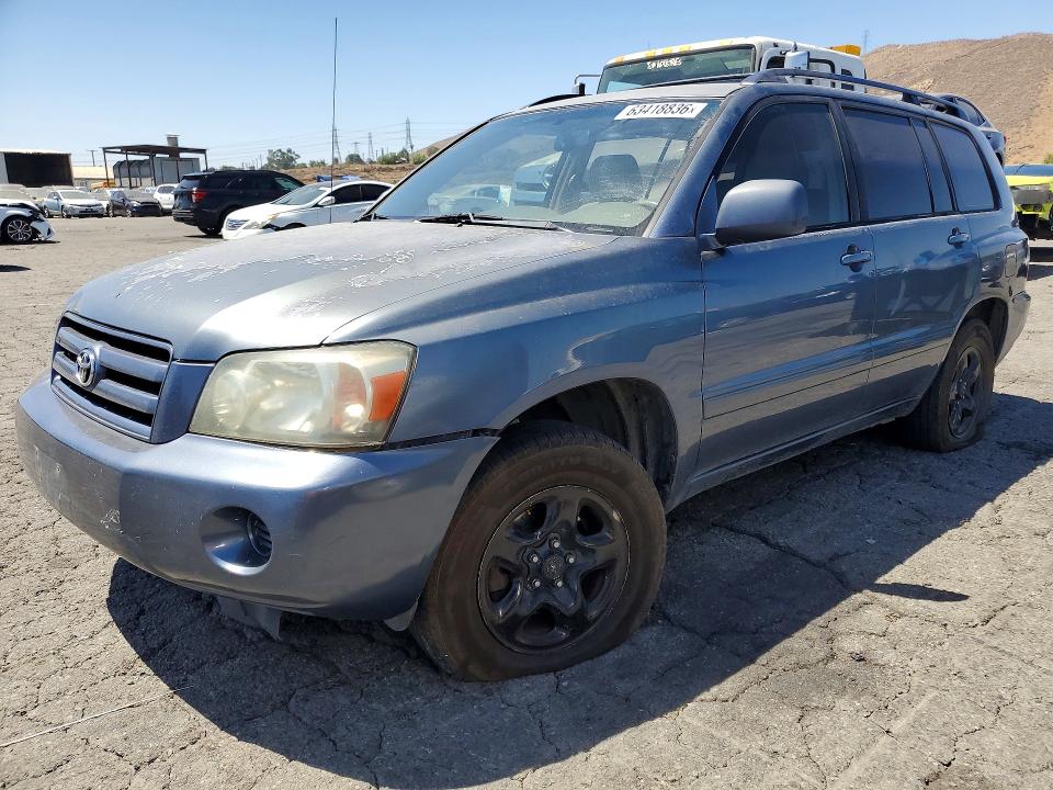 TOYOTA HIGHLANDER 2005 with VIN JTEGD21A950127547 - Photo from auction