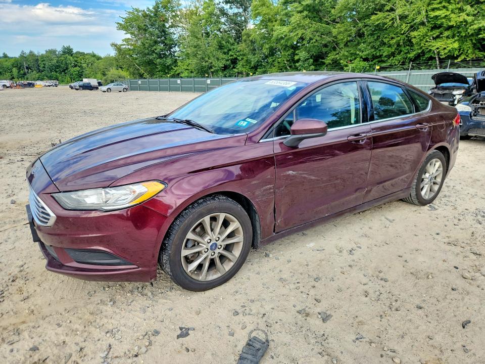 FORD FUSION 2017 with VIN 3FA6P0HDXHR218476 - Photo from auction