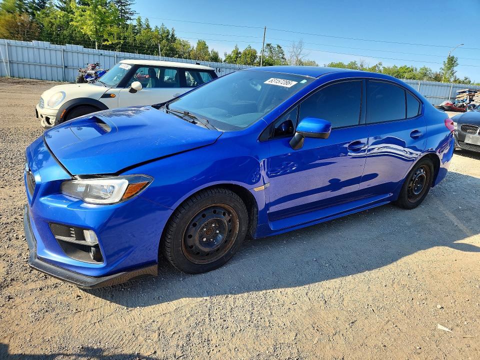 SUBARU WRX 2015 with VIN JF1VA1D6XF8811845 - Photo from auction