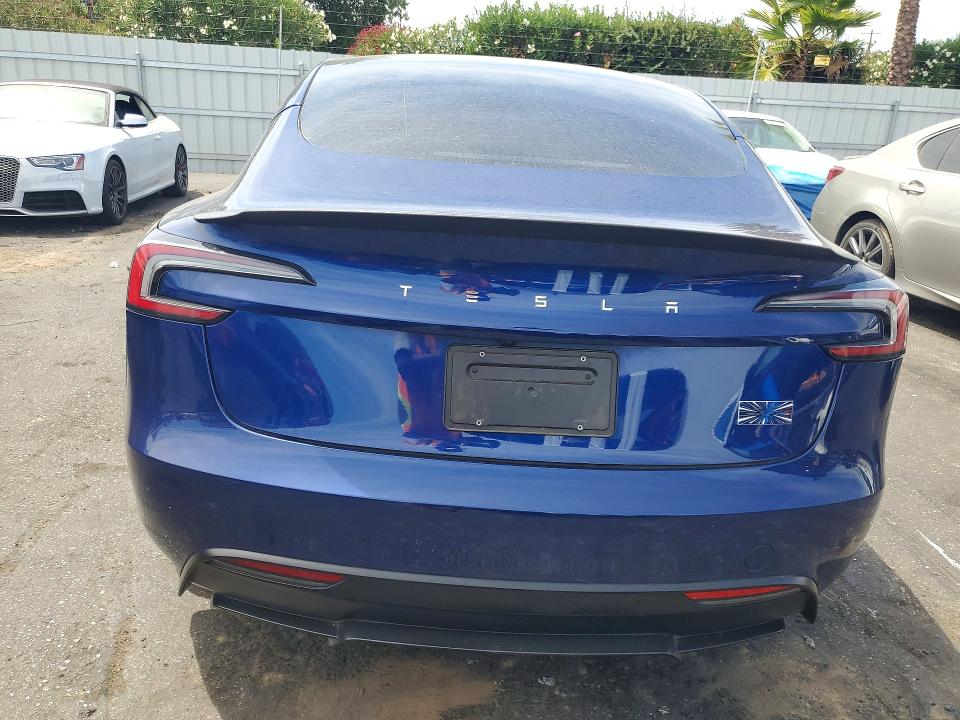 Фото 6 с аукциона – 2024 TESLA MODEL 3 с VIN 5YJ3E1ET4RF848940
