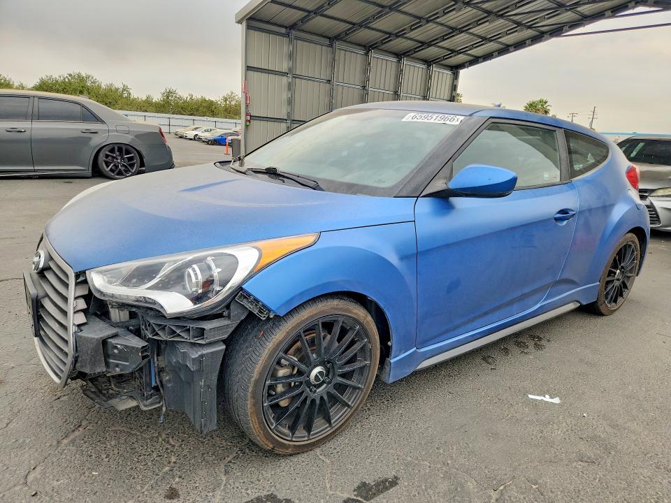 HYUNDAI VELOSTER 2016 z numerem VIN KMHTC6AE3GU257539 - Zdjęcie z aukcji