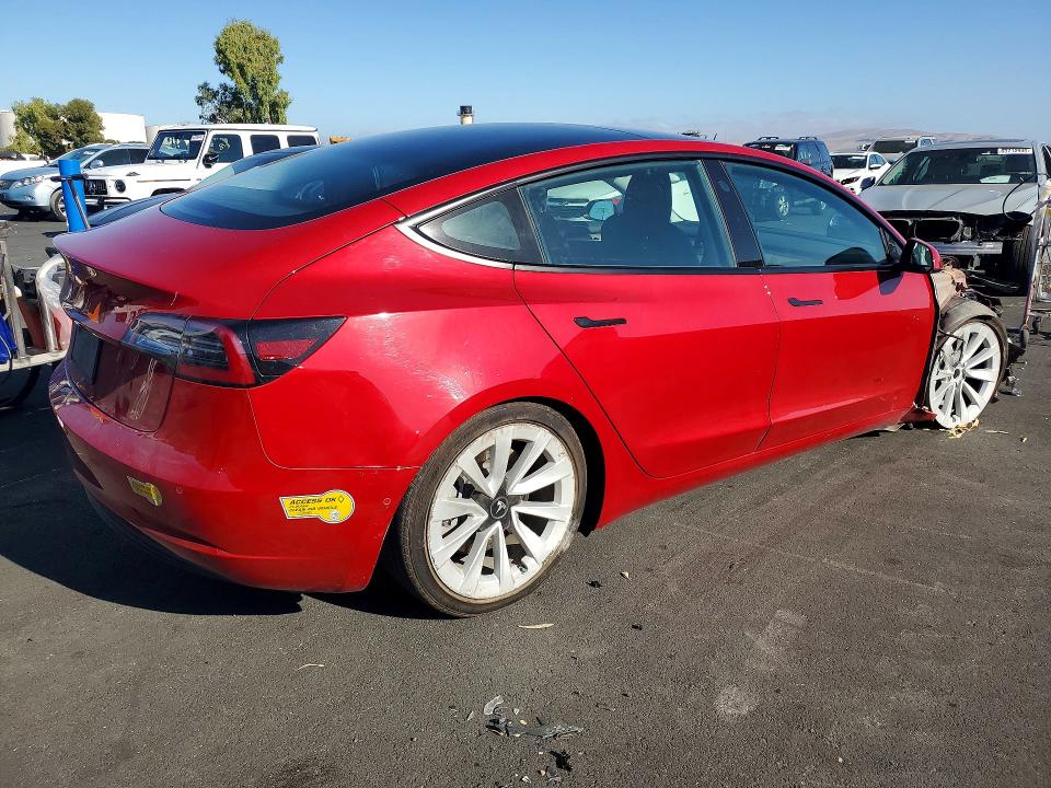 Photo 3 from auction – 2021 TESLA MODEL 3 with VIN 5YJ3E1EA3MF079306
