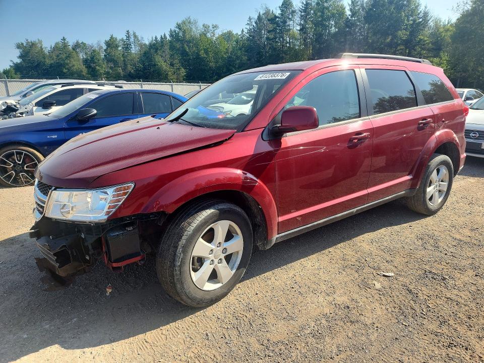 DODGE JOURNEY 2011 with VIN 3D4PG5FG8BT549689 - Photo from auction