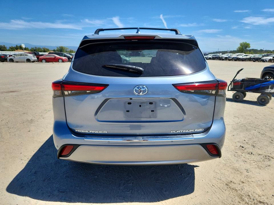 Photo 6 from auction – 2022 TOYOTA HIGHLANDER with VIN 5TDFZRBHXNS214456