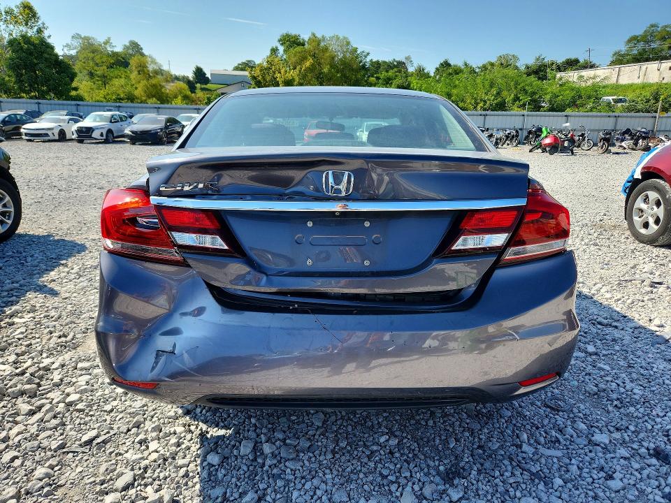 Photo 6 from auction – 2015 HONDA CIVIC with VIN 19XFB2F56FE077782