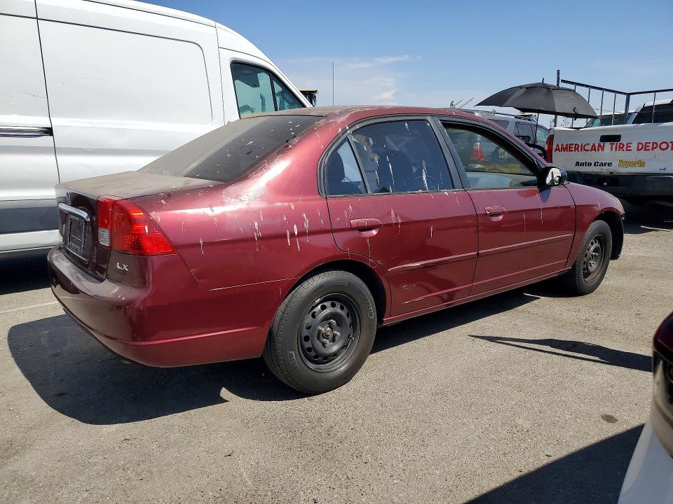 Photo 3 from auction – 2003 HONDA CIVIC with VIN JHMES16503S000080