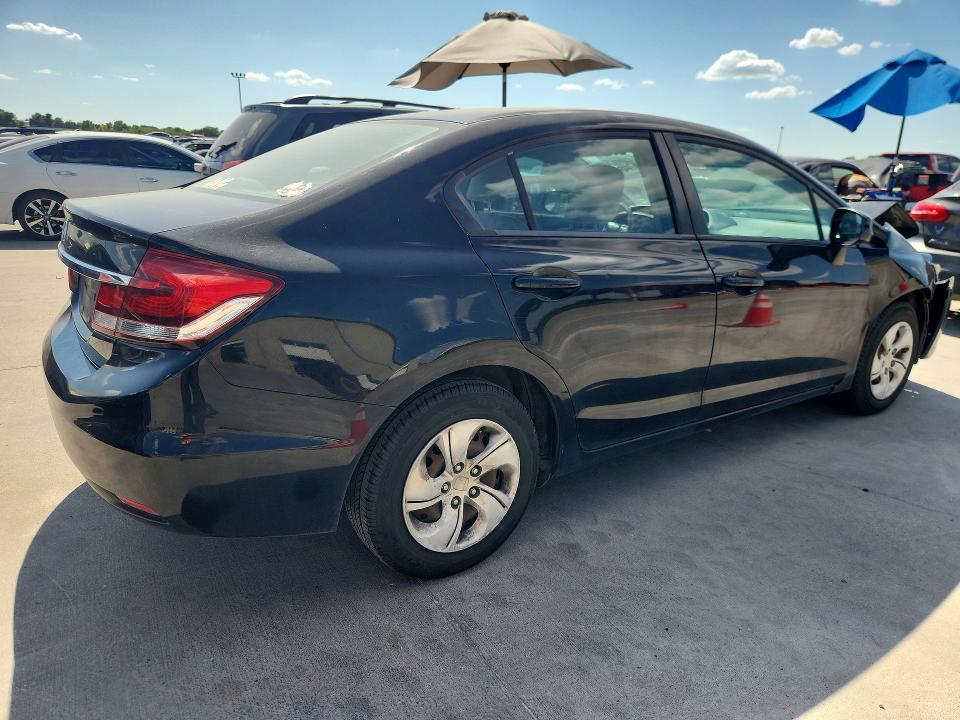 Photo 3 from auction – 2013 HONDA CIVIC with VIN 19XFB2F55DE213932