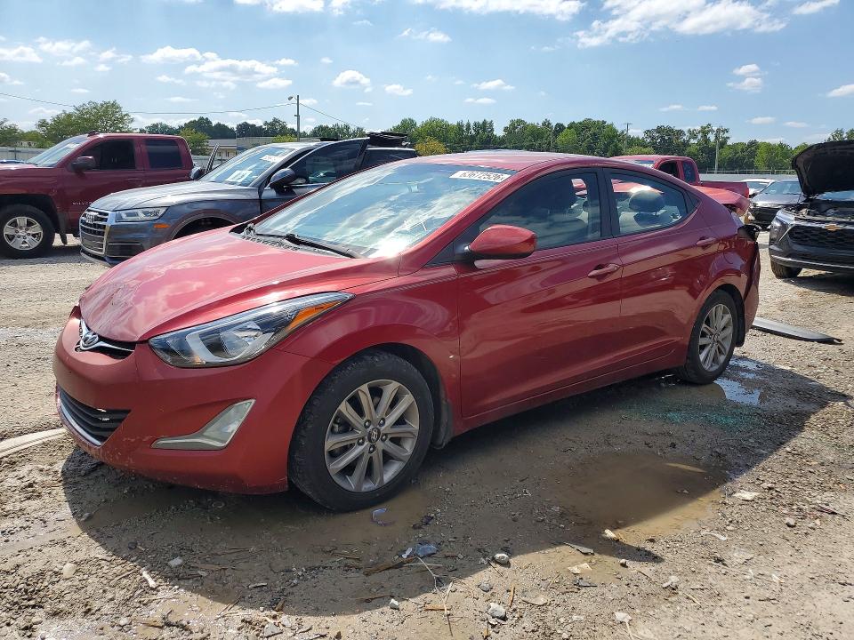 HYUNDAI ELANTRA 2014 with VIN 5NPDH4AE9EH495269 - Photo from auction