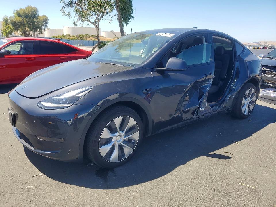 TESLA MODEL Y 2024 with VIN 7SAYGDEEXRF025256 - Photo from auction