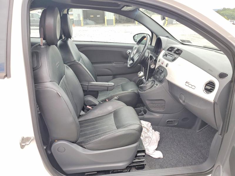 Photo 10 from auction – 2012 FIAT 500 with VIN 3C3CFFBR2CT370369