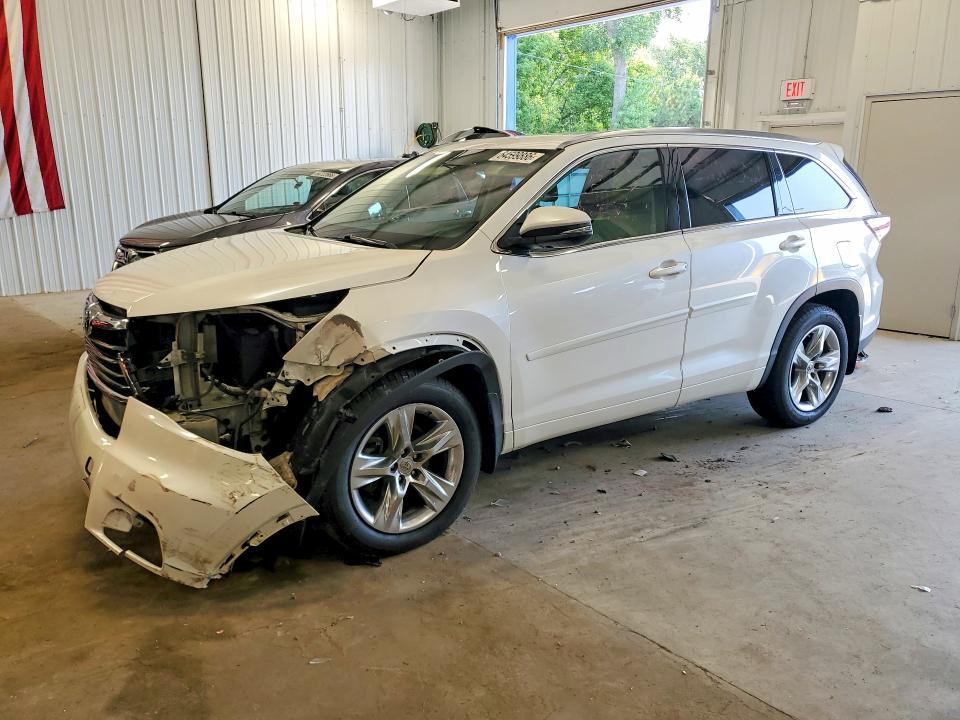 TOYOTA HIGHLANDER 2015 with VIN 5TDDKRFH1FS182567 - Photo from auction
