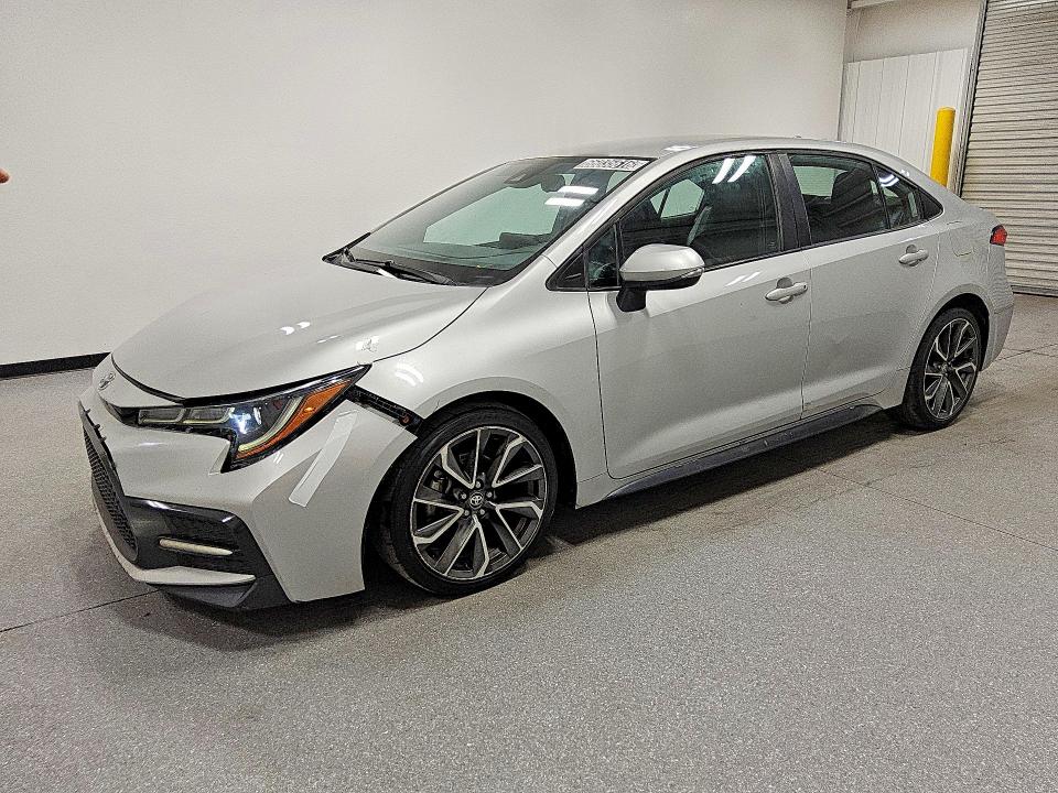 TOYOTA COROLLA 2022 with VIN 5YFS4MCE6NP101326 - Photo from auction