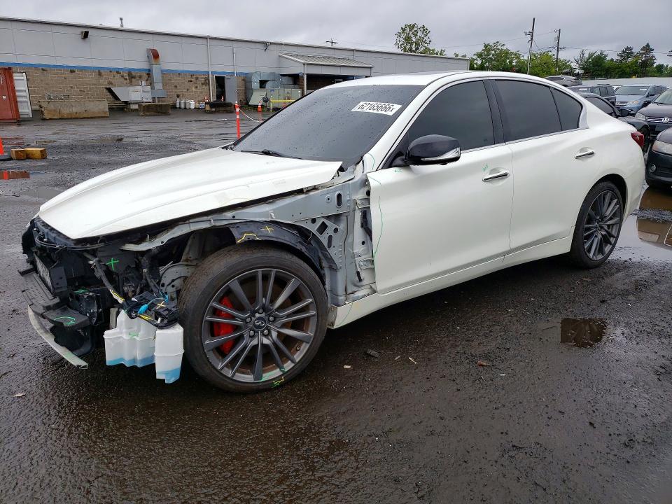 INFINITI Q50 2018 with VIN JN1FV7AR5JM480633 - Photo from auction