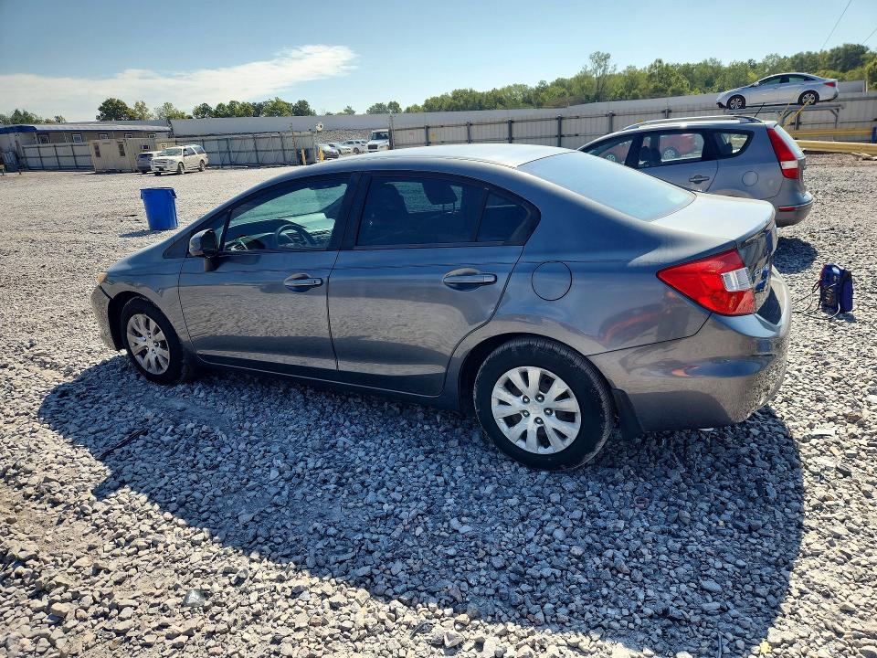 Photo 2 from auction – 2012 HONDA CIVIC with VIN 19XFB2F53CE104612