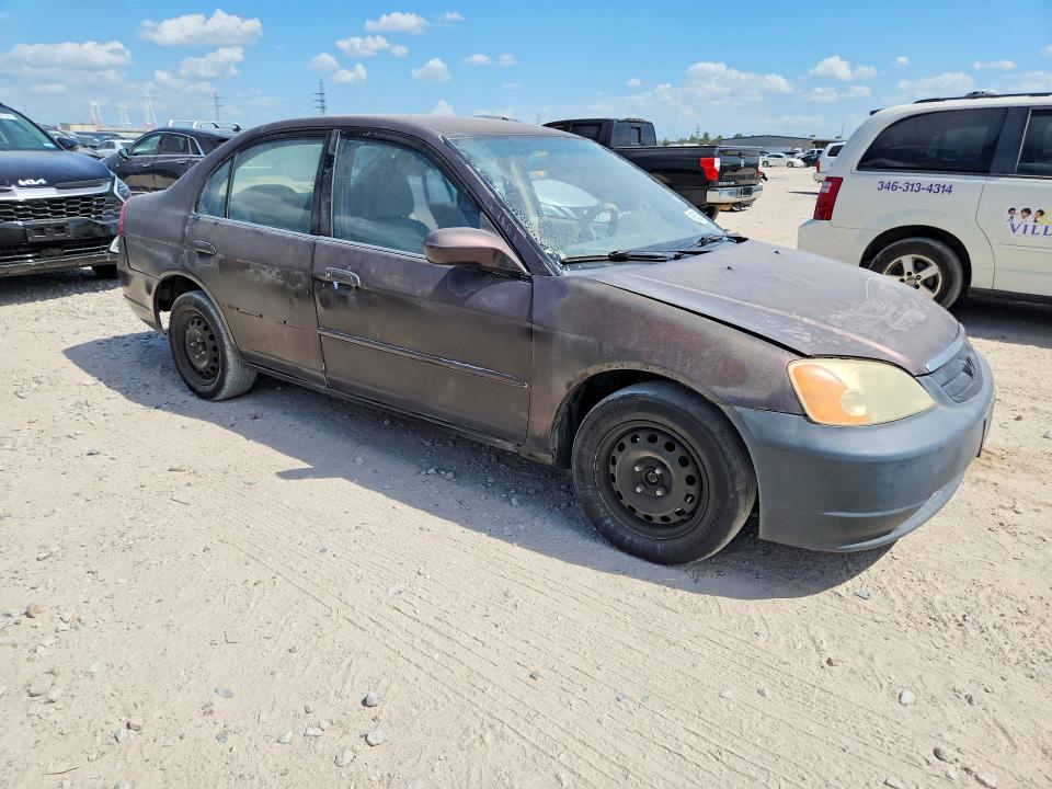 Photo 4 from auction – 2001 HONDA CIVIC with VIN 2HGES16521H521020