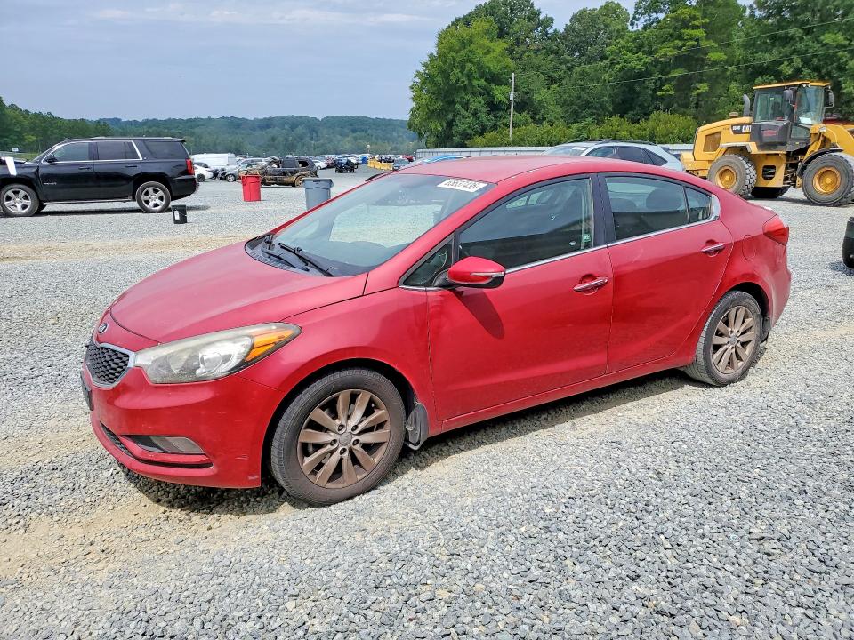 KIA FORTE 2014 with VIN KNAFX4A86E5121978 - Photo from auction