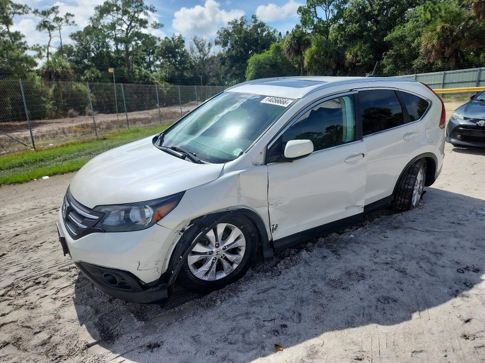 HONDA CR-V 2013 with VIN 5J6RM4H75DL076719 - Photo from auction