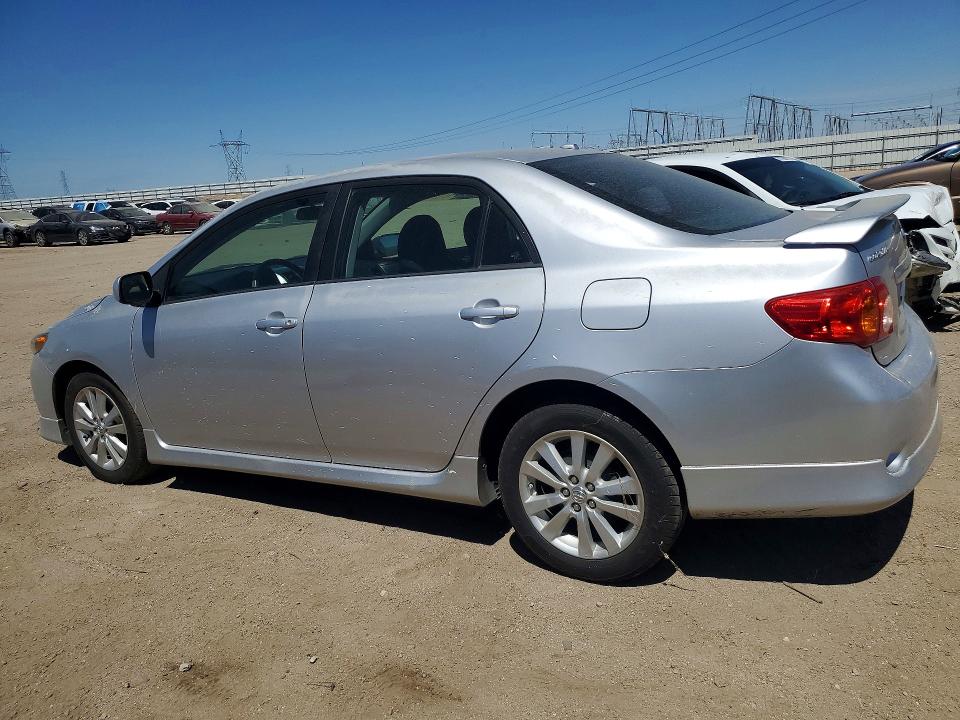 Photo 2 from auction – 2009 TOYOTA COROLLA with VIN 1NXBU40EX9Z149825