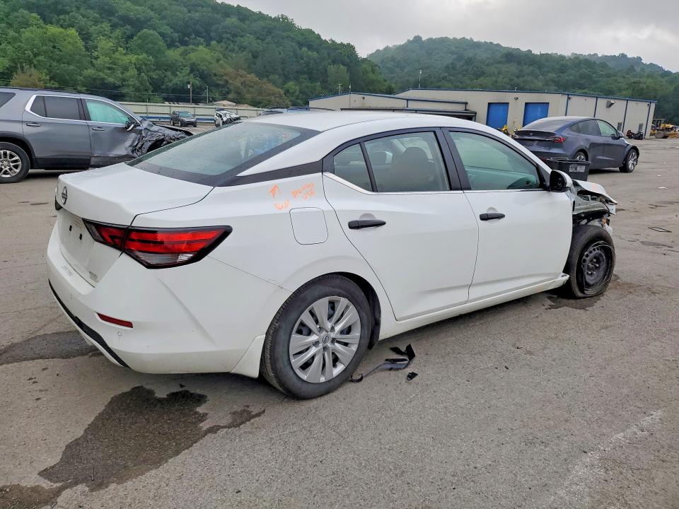 Photo 3 from auction – 2025 NISSAN SENTRA with VIN 3N1AB8BV7SY363381