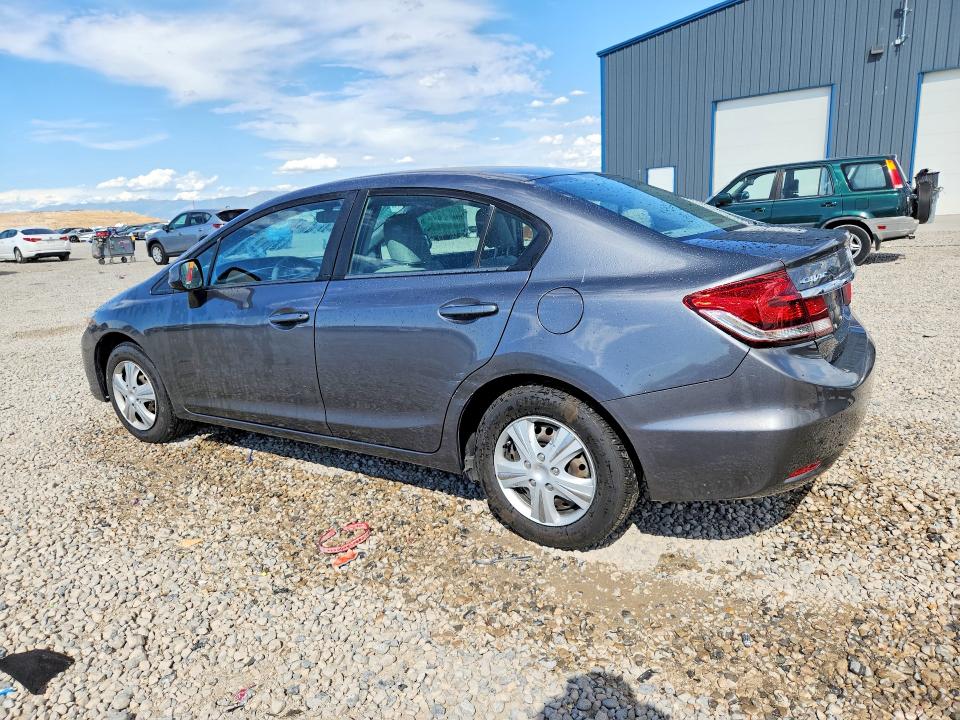 Photo 2 from auction – 2013 HONDA CIVIC with VIN 19XFB2F59DE026001
