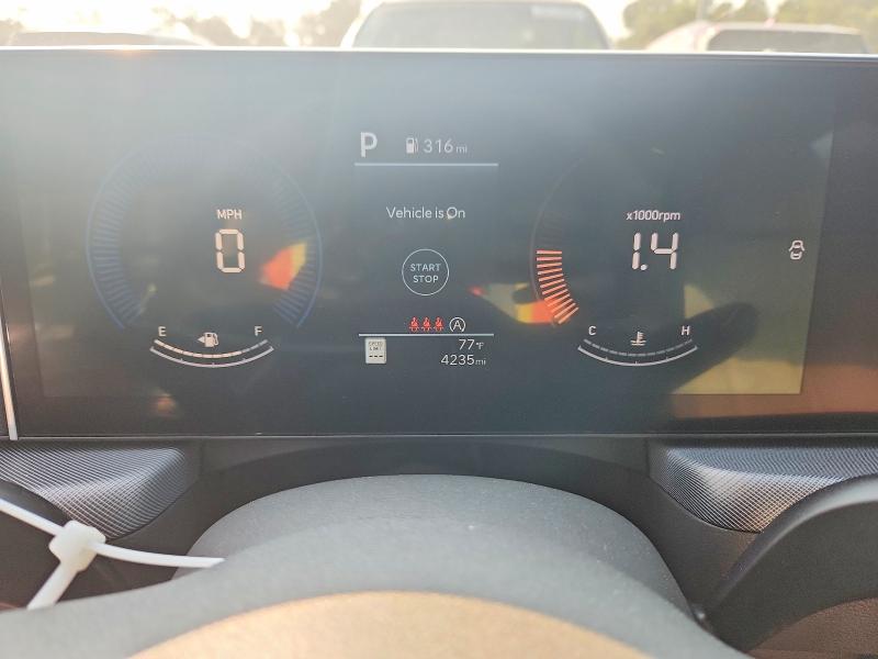 Photo 9 from auction – 2025 HYUNDAI SONATA with VIN KMHL24JA3SA485555