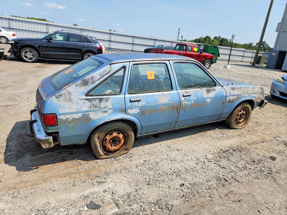 Photo 3 from auction – 1981 CHEVROLET CHEVETTE with VIN 1G1AB68D3BY361020