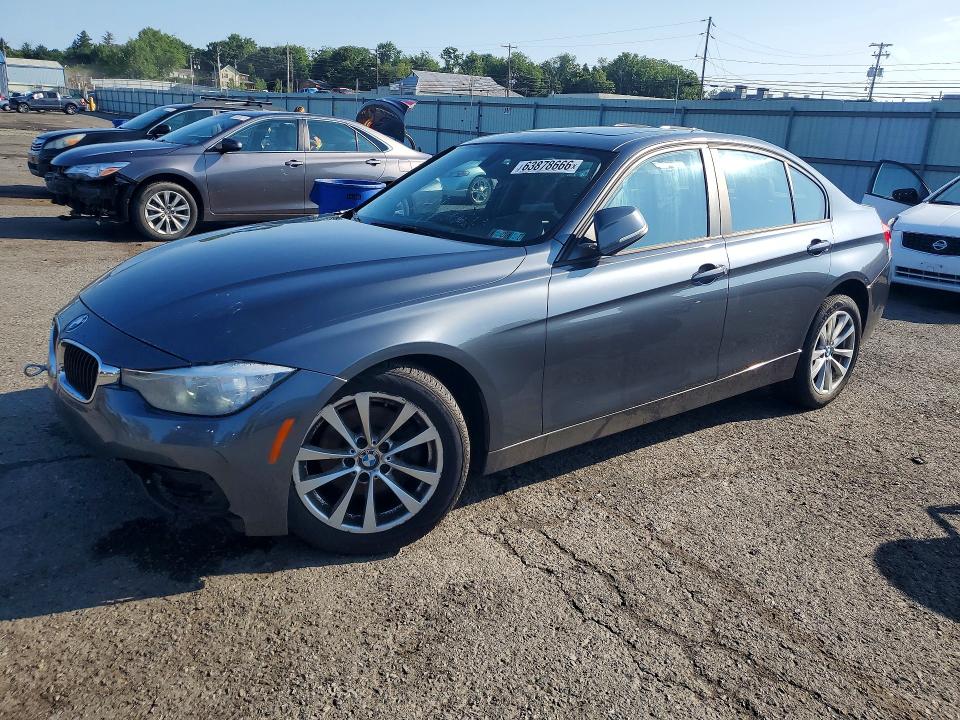 BMW 320 2017 with VIN WBA8E5G3XHNU45455 - Photo from auction