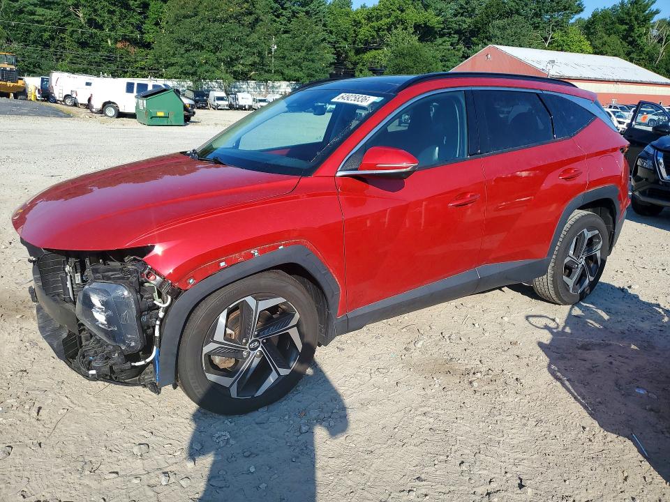 HYUNDAI TUCSON 2022 with VIN 5NMJECAE4NH143431 - Photo from auction