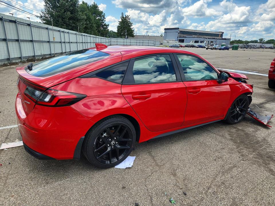 Photo 3 from auction – 2025 HONDA CIVIC with VIN 19XFL2H8XSE036781