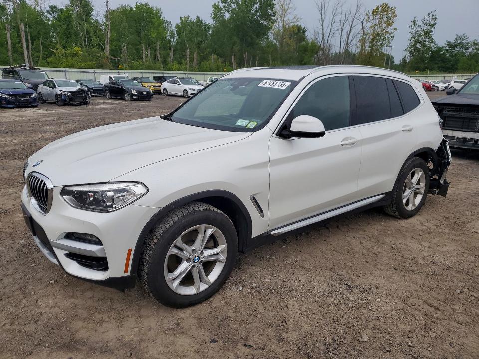 BMW X3 2020 with VIN 5UXTY5C09L9C68139 - Photo from auction