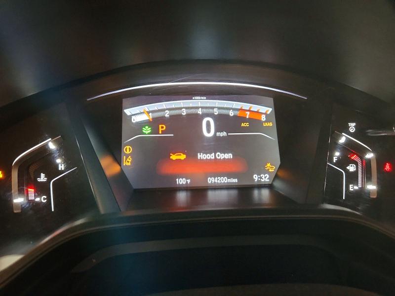 Photo 9 from auction – 2020 HONDA CR-V with VIN 5J6RW1H27LA010356