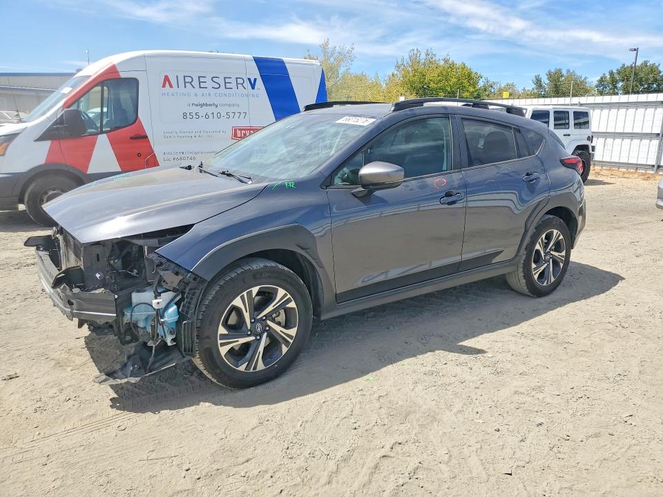 SUBARU CROSSTREK 2024 with VIN JF2GUADCXR8337403 - Photo from auction