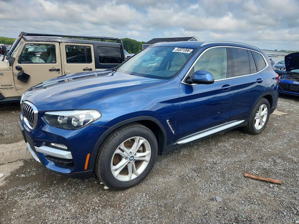 BMW X3 2019 with VIN 5UXTR9C53KLR09610 - Photo from auction