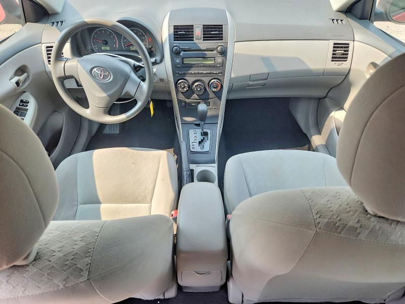 Photo 8 from auction – 2009 TOYOTA COROLLA with VIN 2T1BU40E49C119981