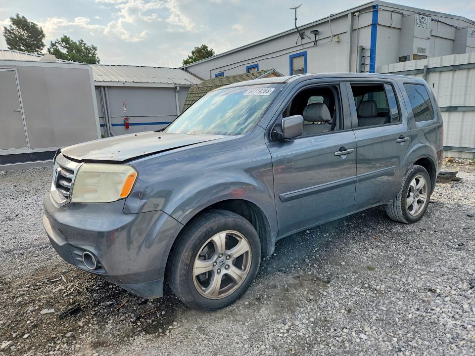 HONDA PILOT 2012 with VIN 5FNYF4H6XCB014964 - Photo from auction