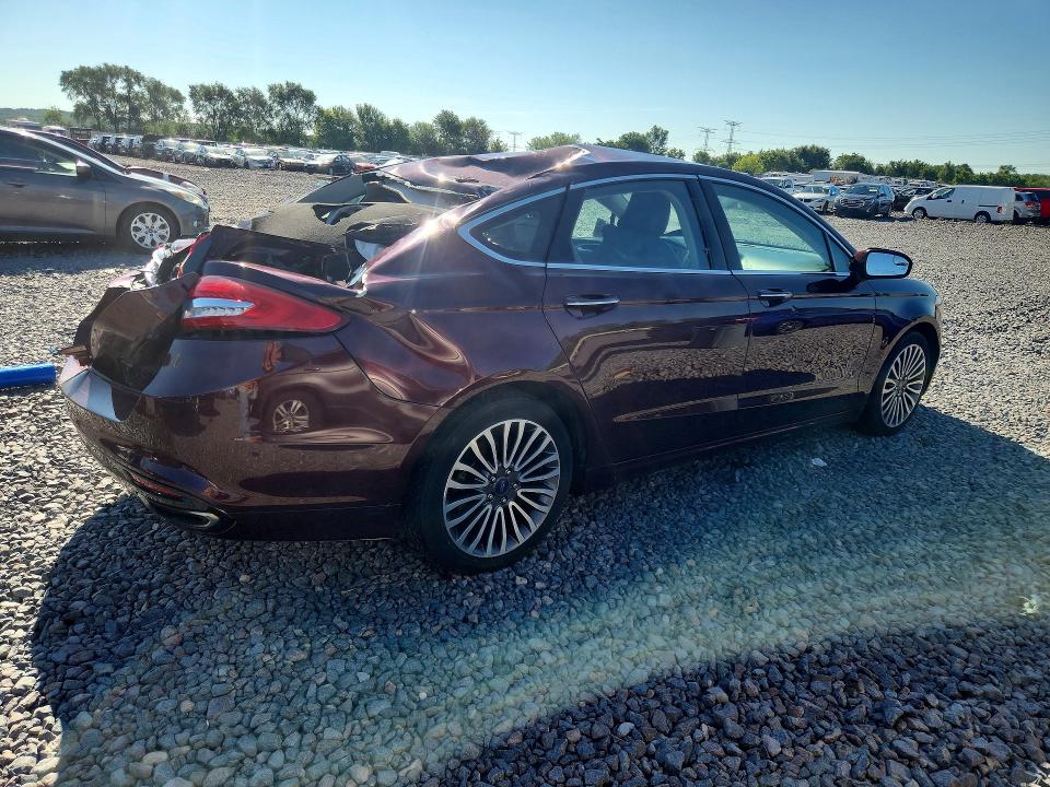 Photo 3 from auction – 2017 FORD FUSION with VIN 3FA6P0T9XHR331024