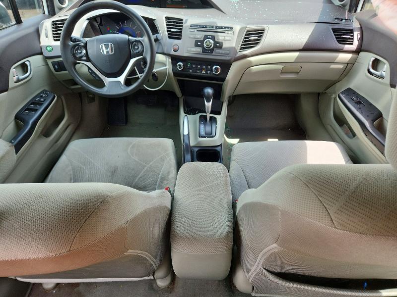 Photo 8 from auction – 2012 HONDA CIVIC with VIN 19XFB2F89CE359016