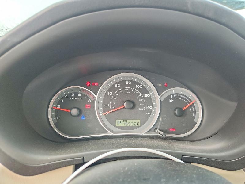 Photo 9 from auction – 2009 SUBARU IMPREZA with VIN JF1GH63679H818419