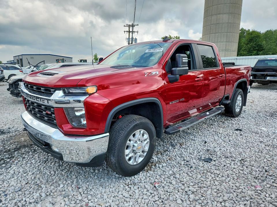 CHEVROLET SILVERADO 2021 with VIN 1GC4YNE7XMF235201 - Photo from auction